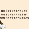 韓国ドラマ『コネクション』あらすじ＆キャストまとめ！全話の見どころをネタバレなしで紹介