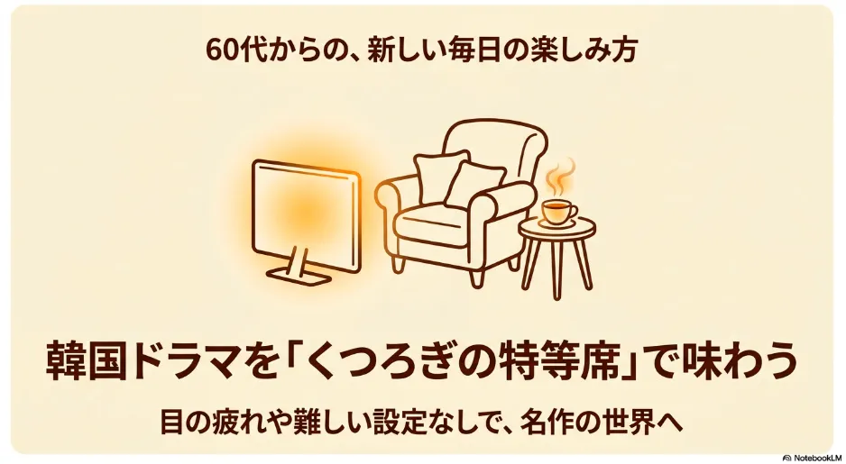 60代におすすめの韓国ドラマ厳選｜配信先と失敗しない選び方