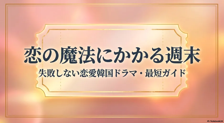 恋愛韓国ドラマおすすめランキング｜配信先と失敗しない選び方
