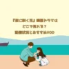 『夜に咲く花』韓国ドラマはどこで見れる？配信状況とおすすめVOD